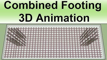 Combined Footing in 3D Animation