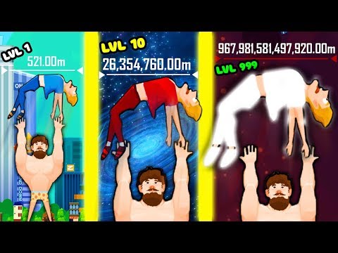 ЭВОЛЮЦИЯ КИДАЛЫ ЧТОБЫ ВЫБРОСИТЬ БОМЖА В ИГРЕ BUDDY TOSS!