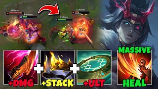 Full Lethality Red Kayn Mid Lane Is Illegal Newest Lane Buffs...