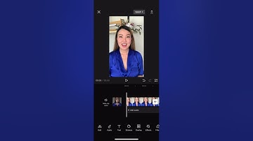 How to edit two clips together using the CapCut video editing app for Apple and Android phones