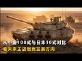 铁甲新篇：从中国100式与日本10式对比，看未来主战坦克发展方向