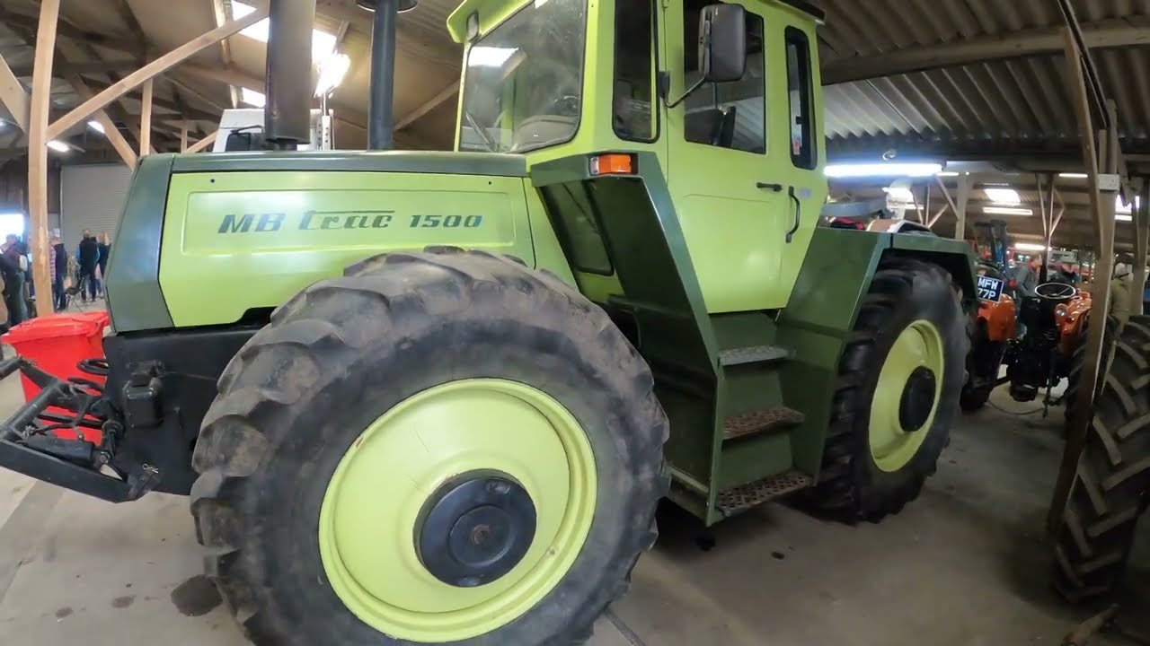 1986 Mercedes-Benz MB Trac 1500 4WD 5.7 Litre 6-Cyl Diesel Tractor (150 HP)