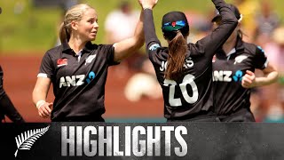 Kerr, Bates Star in Opening Win | SHORT HIGHLIGHTS | WHITE FERNS v Bangladesh | Wellington