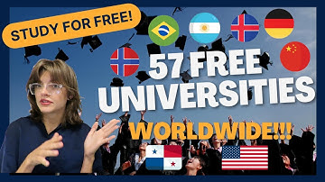 Study Abroad for FREE! 50+ Universities with NO Tuition Fee for International Students