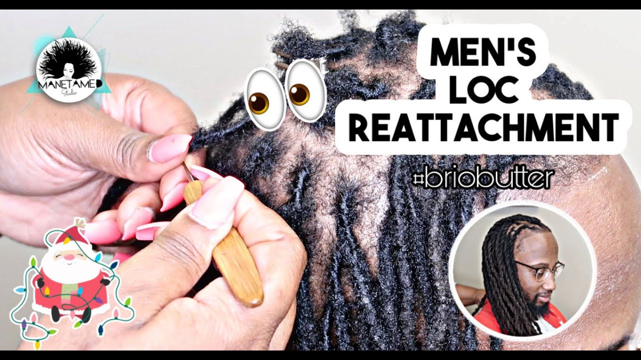 Men's Loc Reattachment, Loc Repair, Demo, Loc Tools