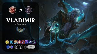 Vladimir Mid vs Orianna - EUW Challenger Patch 13.24