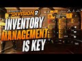 *ALL AGENTS SHOULD DO THIS NOW** Inventory & Stash Management - The Division 2 Tips & Tricks