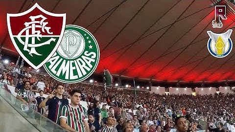 MINUTOS FINAIS DE FLUMINENSE 1x0 PALMEIRAS DIRETO DA ARQUIBANCADA