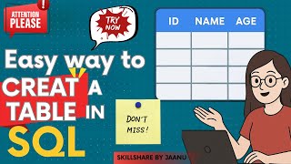👉 SQL DDL Commands | Create Table in SQL | Step by Step Tutorial for Beginners