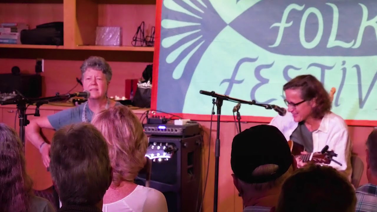 Kathy Marshall and Susan Werner Singing Kathy's song God is Not a man