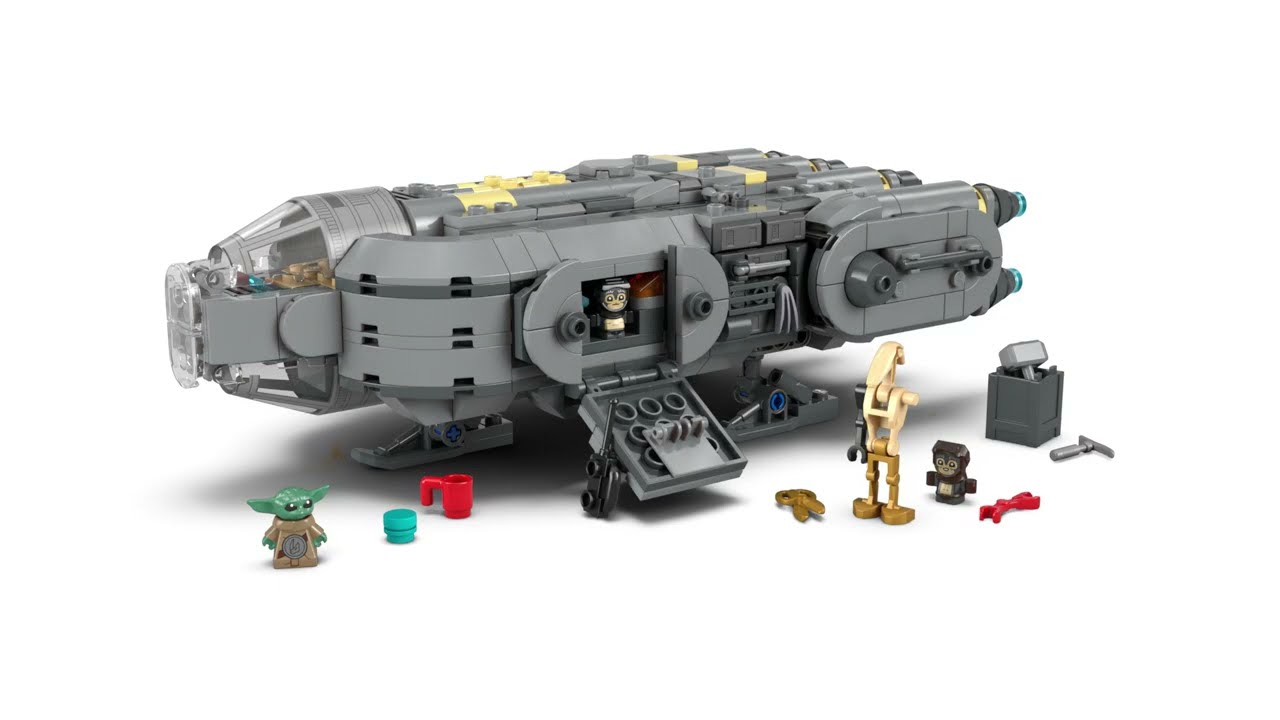 LEGO Star Wars: Mandalorian ve Grogu Anzellan Starship'i 75445 - 9