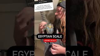 Egyptian Guitar Scale to Resurrect Mummies