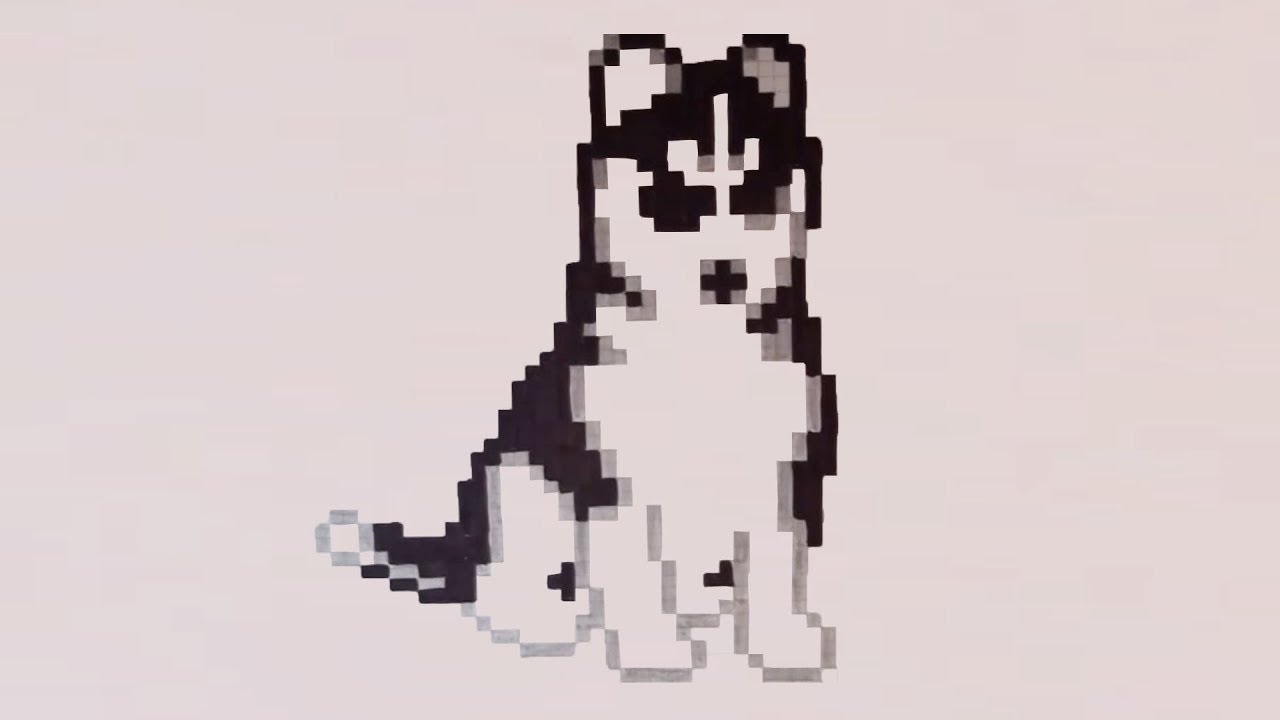 Comment Dessiner Un Chien Pixel Art