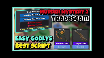 [NEW🔥] BEST MM2 TRADE-SCAM SCRIPT! (PASTEBIN) | WORKING | MURDER MYSTERY 2 | 2025 🥳