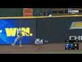 Chris taylor incredible catch vs brewers  dodgers vs brewers nlcs game 7