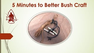 5 Minutes to Better Bushcraft  Quickly Deployable Ridgeline