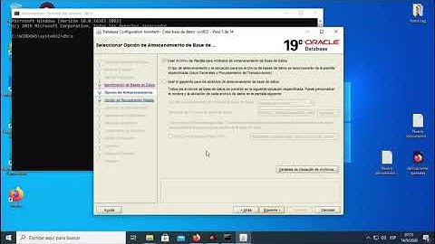 Configurar una instancia de base de datos