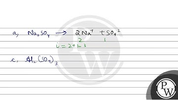 Which of the following salt has the same value of van’t Hoff factor i as that ofK3Fe(CN)6?....