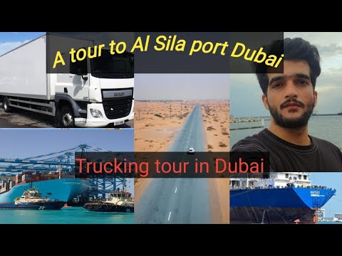 A tour to Dubai Island || trucking in dubai || Al sila Abu dhabi Island | urdu/hindi