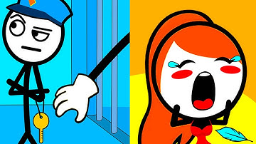 Save Her vs Thief Puzzle ⭐🟢🟩🟢⭐️ Hard Levels Challenge Walkthrough Gameplay Ep364