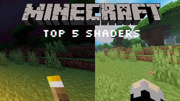 Top 5 Mcpe Shaders for 1.16/1.17+