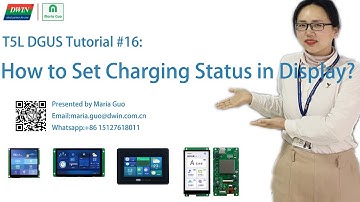DWIN T5L DGUS Tutorial #16: How to Set the Charging Status in Display?