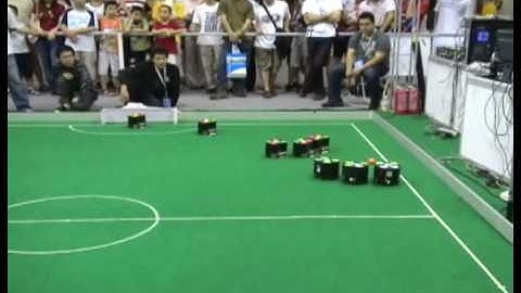 RoboDragons RoboCup SSL Qualification Video 2009