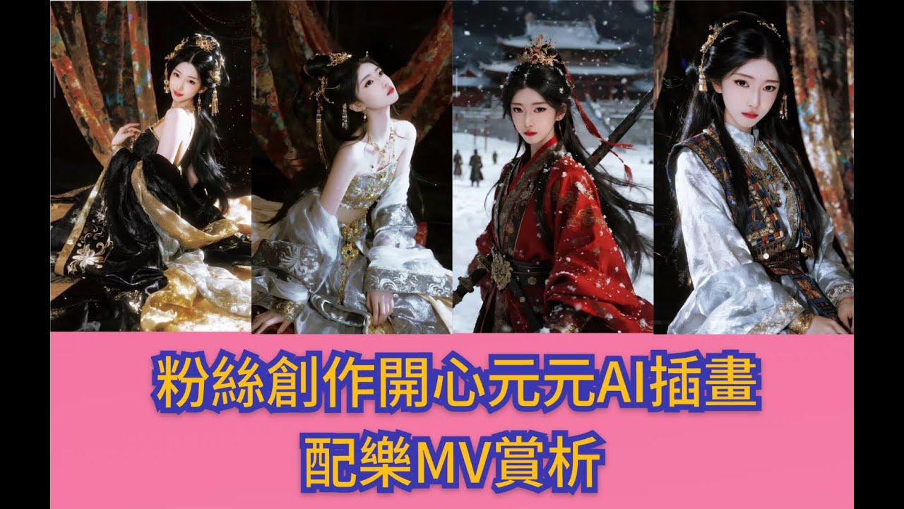 53集:絕美必看!收集整理粉絲創作開心元元AI插畫、音樂MV(作品來源見簡介) - YouTube