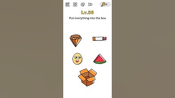 Brain Out : Level 36 ( Put everything into the box )