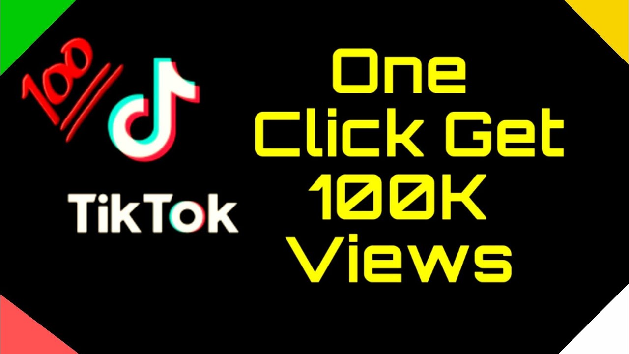 How To Get 100k Views On Tiktok In 1 Click Tiktok Videos Par Views