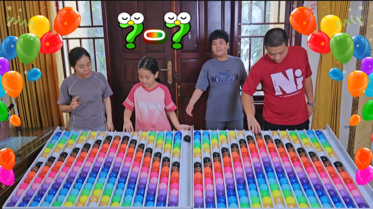 Challenging yet relaxing ball stacking game ☆ level 18