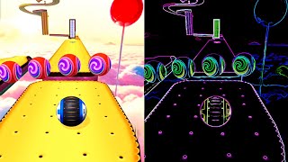 Going Balls Reverse Night Mode – LEGENDARY PRO Speedrun! Android/iOS #Gaming #ballislife