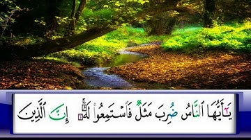 الربع 136/الشيخ محمد جبريل /من سورة الحج