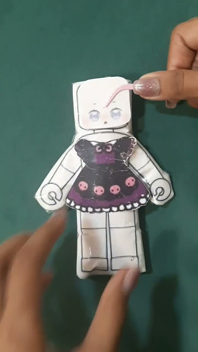 Roblox blind bag dress the paper doll!!! #shorts #asnr #roblox #dressup
