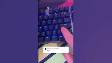 Pressing the “/“ Key on a Logitech G512 Keyboard #shorts #logitech  #computerhardware #computer