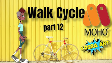 Walk Cycle anime Studio pro moho smart Bones