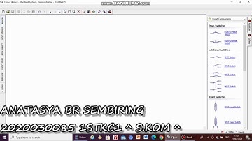 Cara membuat simulasi Rangkaian Running LED dari Aplikasi Livewire