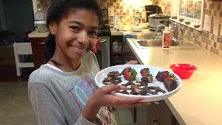 Gosister2: Chocolate-Dipped Strawberries & Pretzels Recipe!