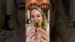 Frozen fruit roll up hack! #shortvideo