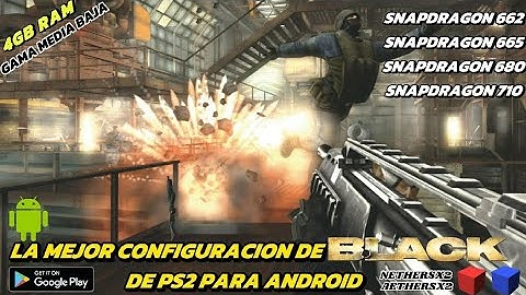 La mejor configuración de Black para Aethersx2 / Nethersx2 para gama media baja 2025 💯