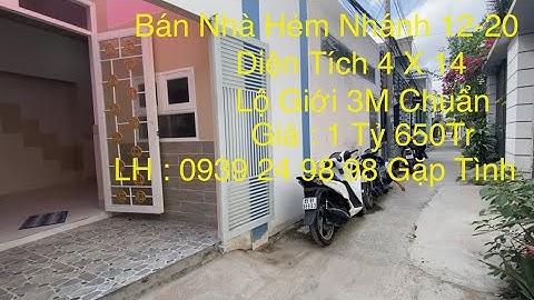 Nhà Bán Hẻm 12 - 20 Đường Nguyễn Văn Cừ P An Khánh Quận Ninh Kiều TP Cần Thơ