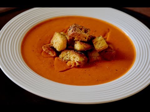 Video: Súp đậu Cà Chua Nướng