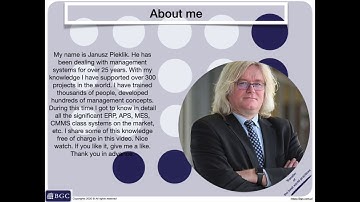 Comparison of Advanced Planning and Scheduling