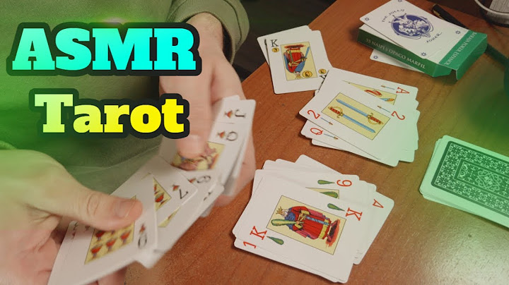 ASMR Lectura de Tarot: Adentrándose en el Misterio con una Tirada de Cartas