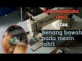 Cara membuka dan memasang benang bawah mesin jahit