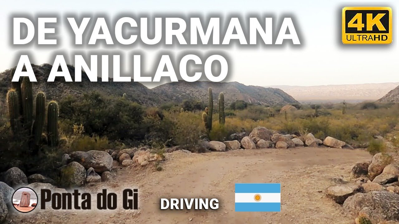 PROVINCIA de LA RIOJA - CAMINOS entre LAS SIERRAS dell NOROESTE ARGENTINO #paseo VIRTUAL CALIDAD 4K