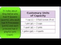 Customary Capacity and Conversion Quiz