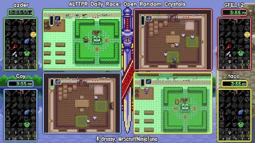 Open Random Crystals Jan 25 2022. ALTTP Randomizer Daily Race