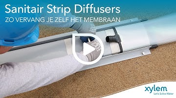 Sanitaire Strip Diffuser membrane replacement
