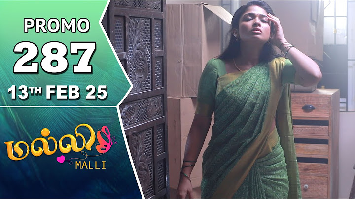 Malli Serial | Episode 287 Promo | 13th Feb 25 | Nikitha | Vijay | Saregama TV Shows Tamil